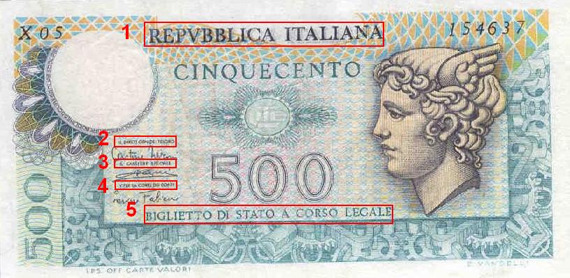 le 500 lire di moro pero' di pascucci